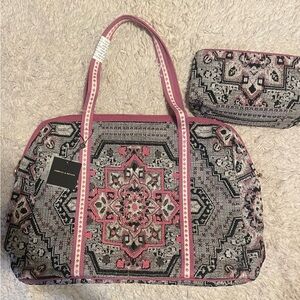 America & Beyond Beaded Bag